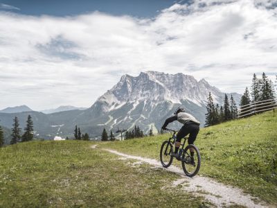 Bikepark Tiroler Zugspitze Forest Aisle Trail 01