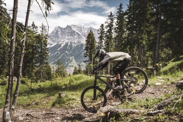 Bikepark Tiroler Zugspitze Forest Aisle Trail Lermoos